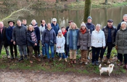 RCT New Year's Walk
(Taken in front of the origin of the river Voer - the spiritual source of Rotary Club Tervuren)