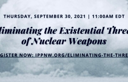 Shekhar Mehta, president van Rotary international bespreekt het VN-Verdrag inzake het verbod op kernwapens